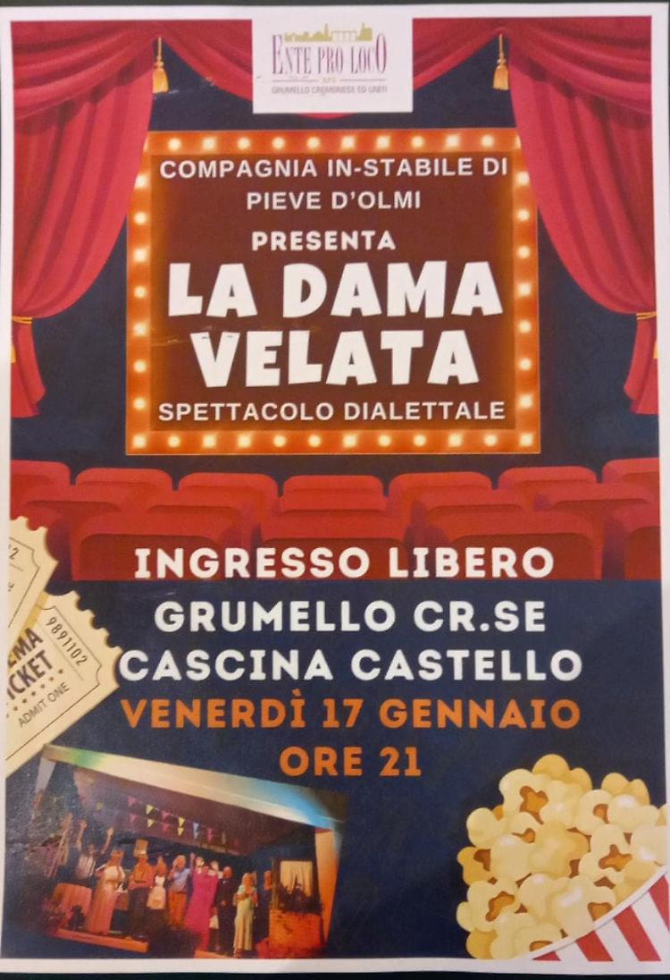  Spettacolo dialettale “La dama velata”