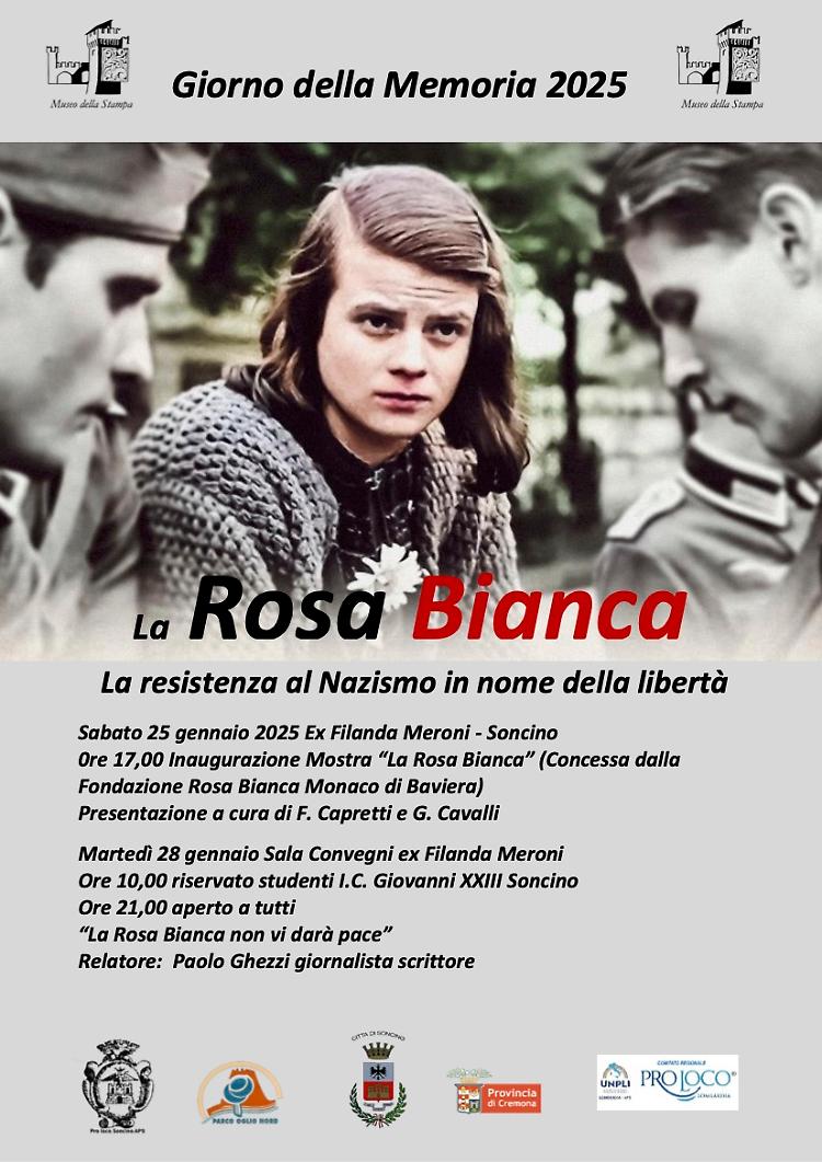 Inaugurazione mostra: "Rosa Bianca"