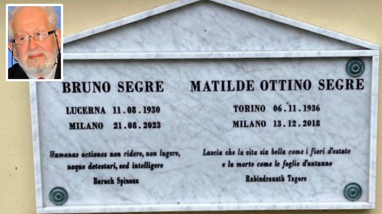 Bruno Segre torna a casa: il ritorno alle radici al cimitero ebraico