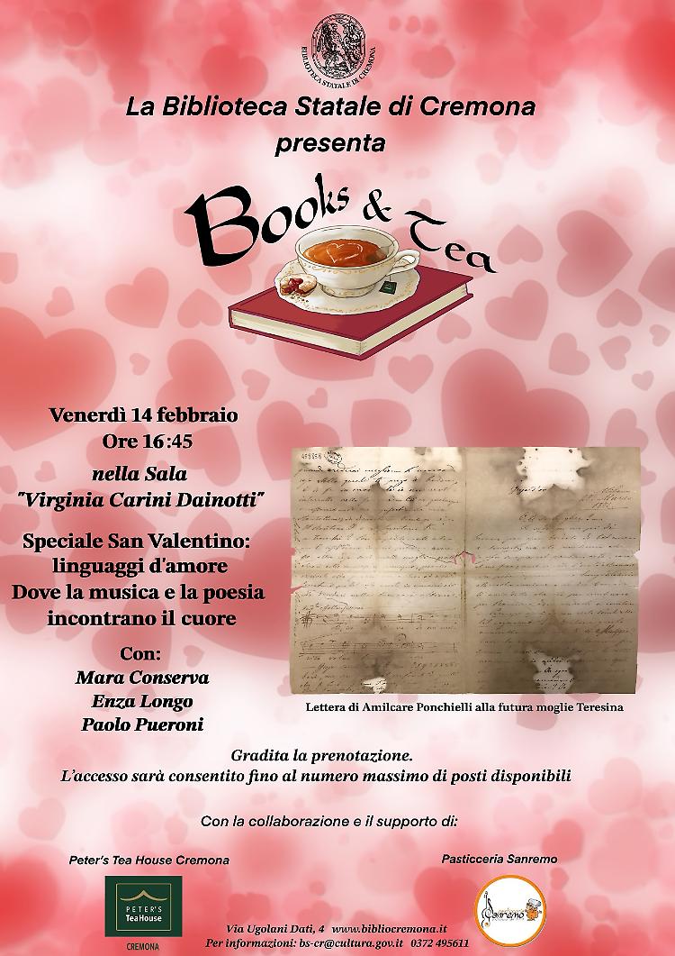 Books&Tea - Speciale San Valentino: linguaggi d'amore