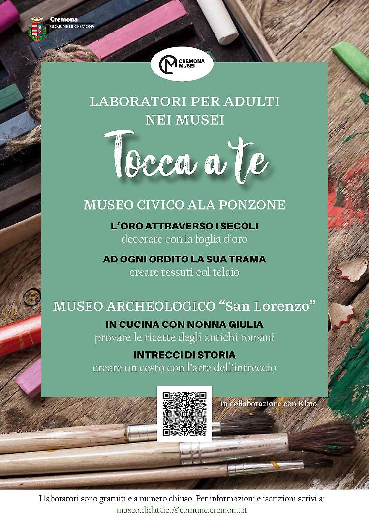 L'oro attraverso i secoli. Laboratorio creativo per adulti