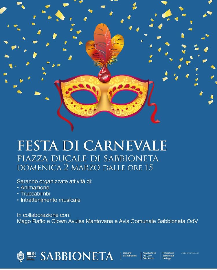 Festa di Carnevale: colori ed allegria