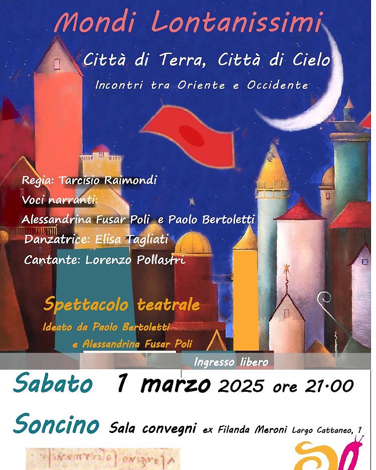 Spettacolo teatrale: Mondi lontanissimi