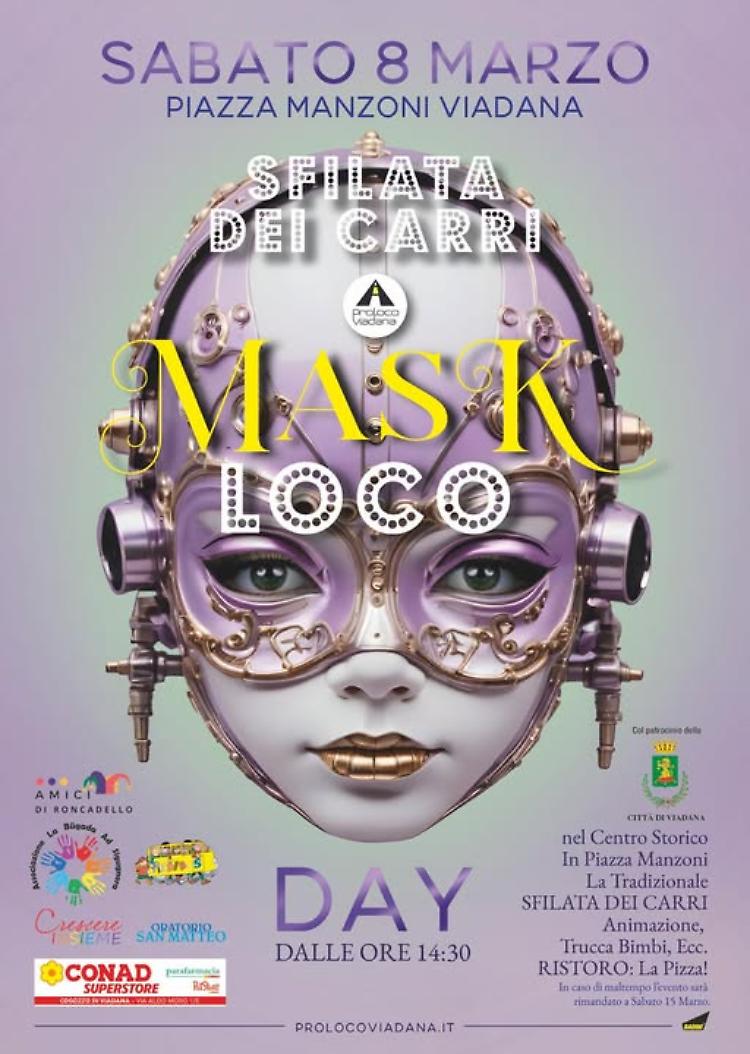 Mask Loco Day: tradizionale sfilata dei carri
