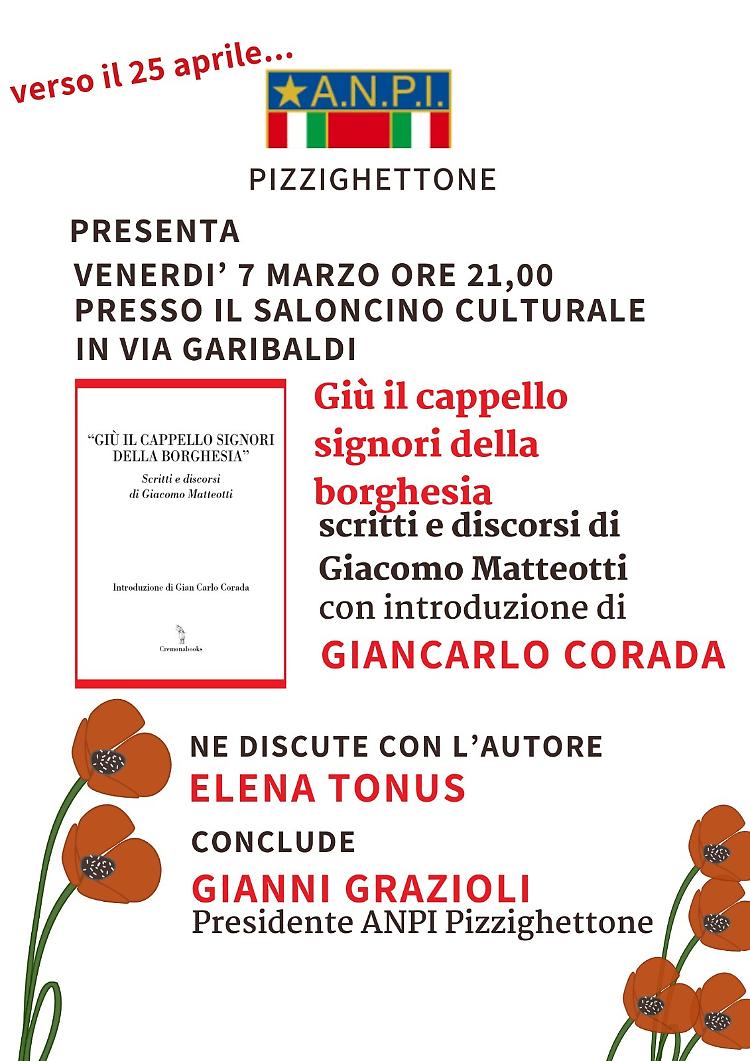Presentazione del libro "Giù il cappello signori della borghesia"