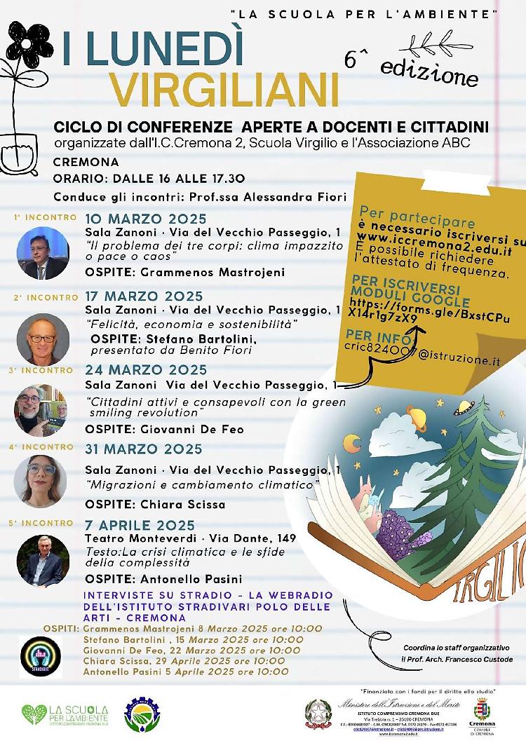 Conferenza: Il problema dei tre corpi: clima impazzito o pace o caos