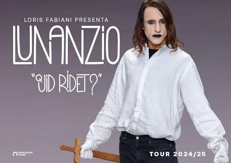 Loris Fabiani, in arte Lunanzio, in "Quid ridet?"