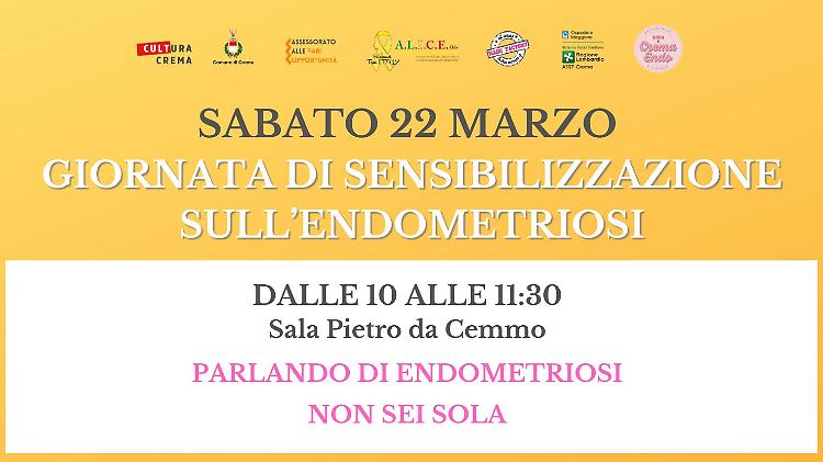 Parlando di Endometriosi NON SEI SOLA