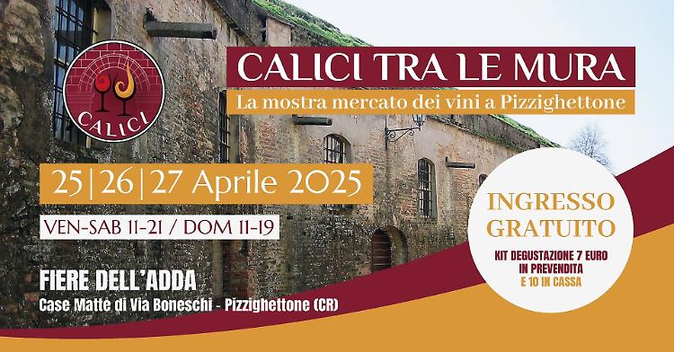 Primo mercato dei vini a Pizzighettone