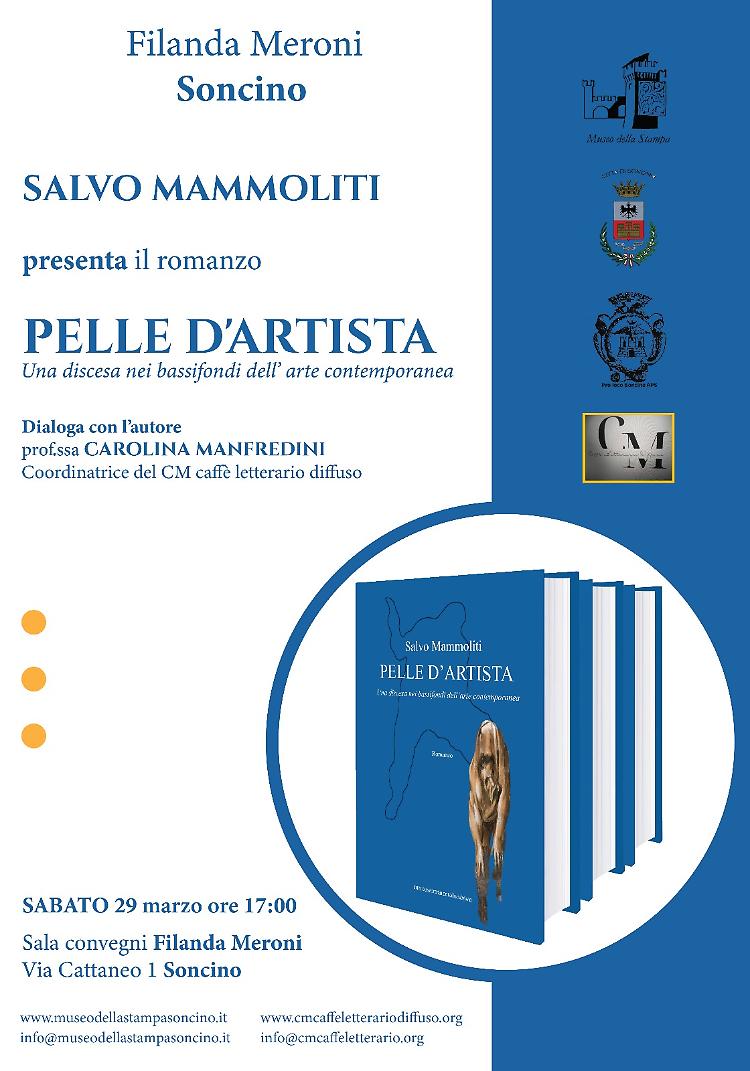 Presentazione del libro “Pelle d’artista” di Salvo Mammoliti