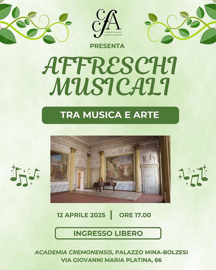 Affreschi Musicali - Concerto  tra musica e arte