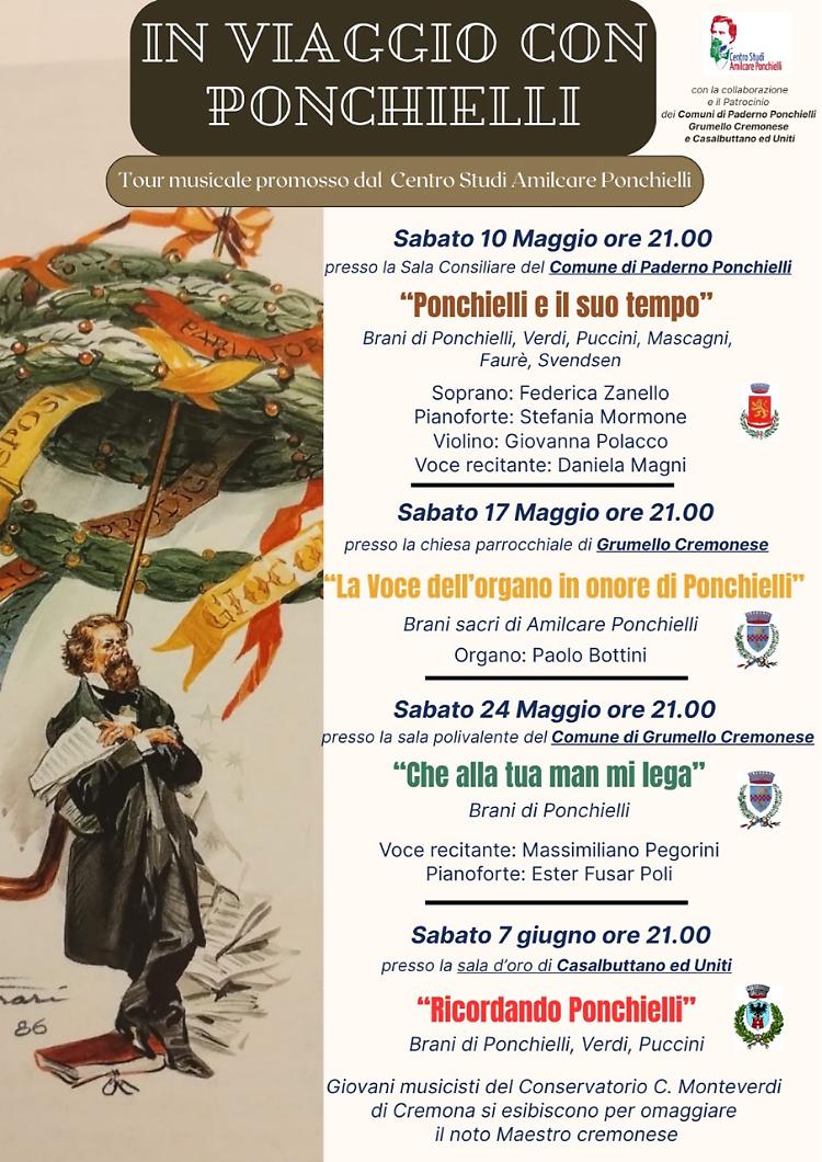 "Ricordando Ponchielli" Brani di Ponchielli, Verdi, Puccini