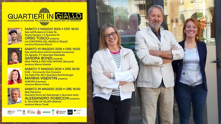 &lsquo;Quartieri in giallo&rsquo;, la citt&agrave; a tinte thriller