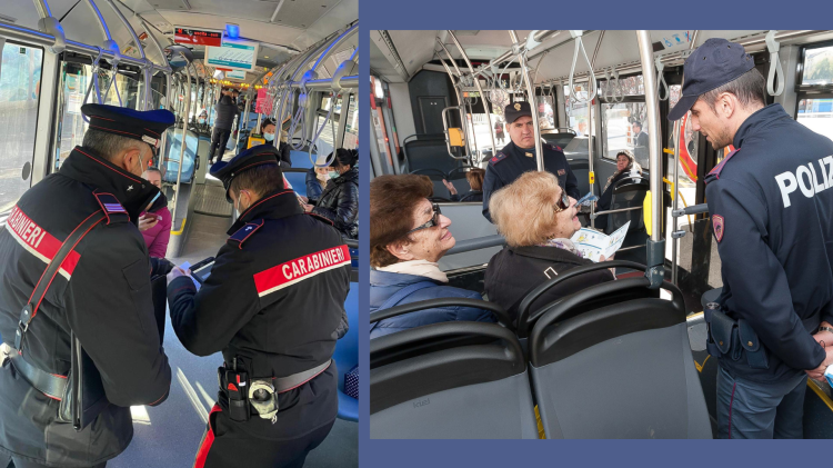 Gli autisti: &laquo;Noi sempre  in trincea in bal&igrave;a degli impuniti&raquo;