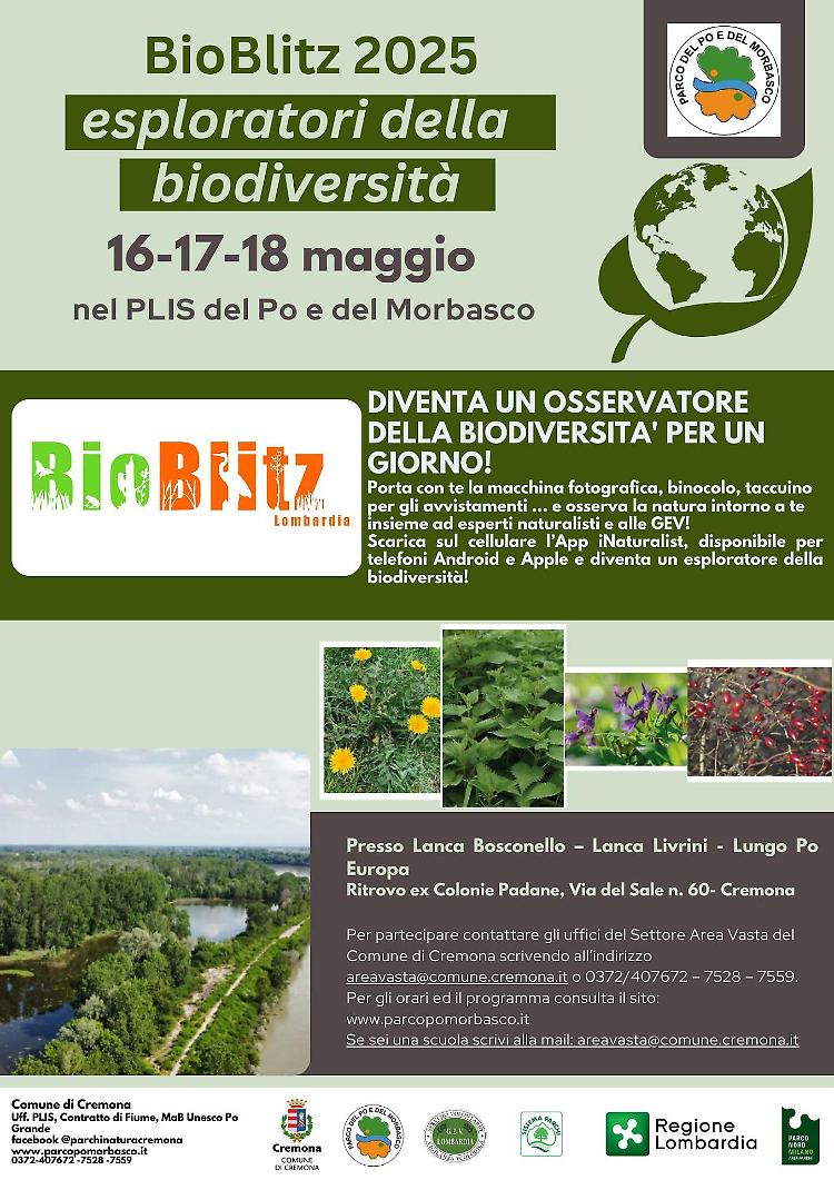 Bioblitz Lombardia, l'annuale evento di Citizen Science