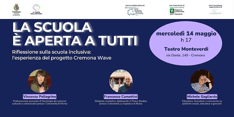 "La scuola è aperta a tutti" incontro  di "Il Tempo dell’Infanzia"