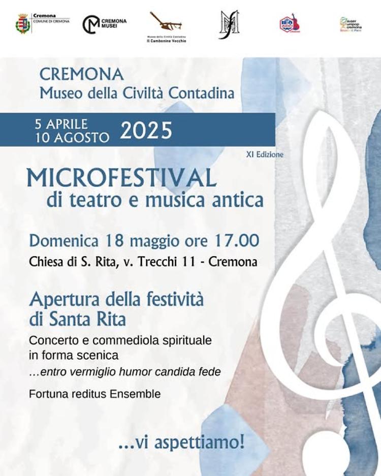Pièce teatrale e musicale sulla vita e i miracoli di Santa Rita da Cascia