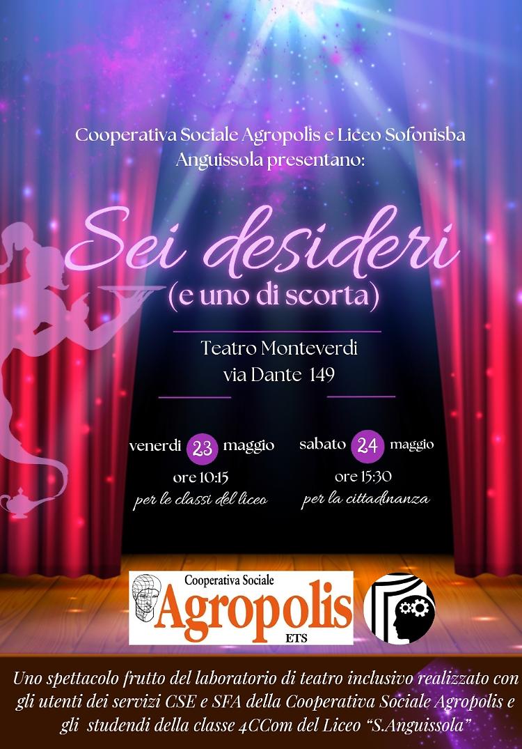 Spettacolo "Sei desideri (e uno di scorta)"