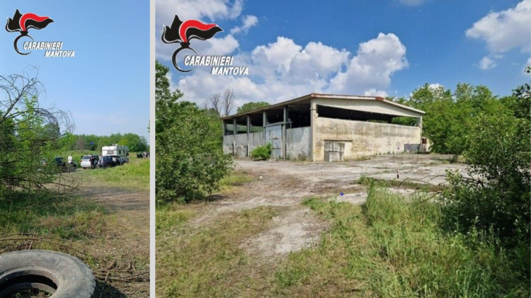 Festa abusiva in un capannone isolato: 45 persone nei guai