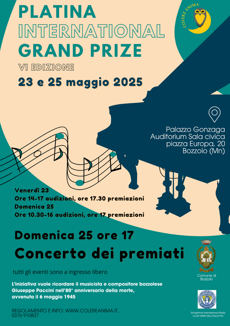 Audizioni e concerto finale del Platina International Music Festival