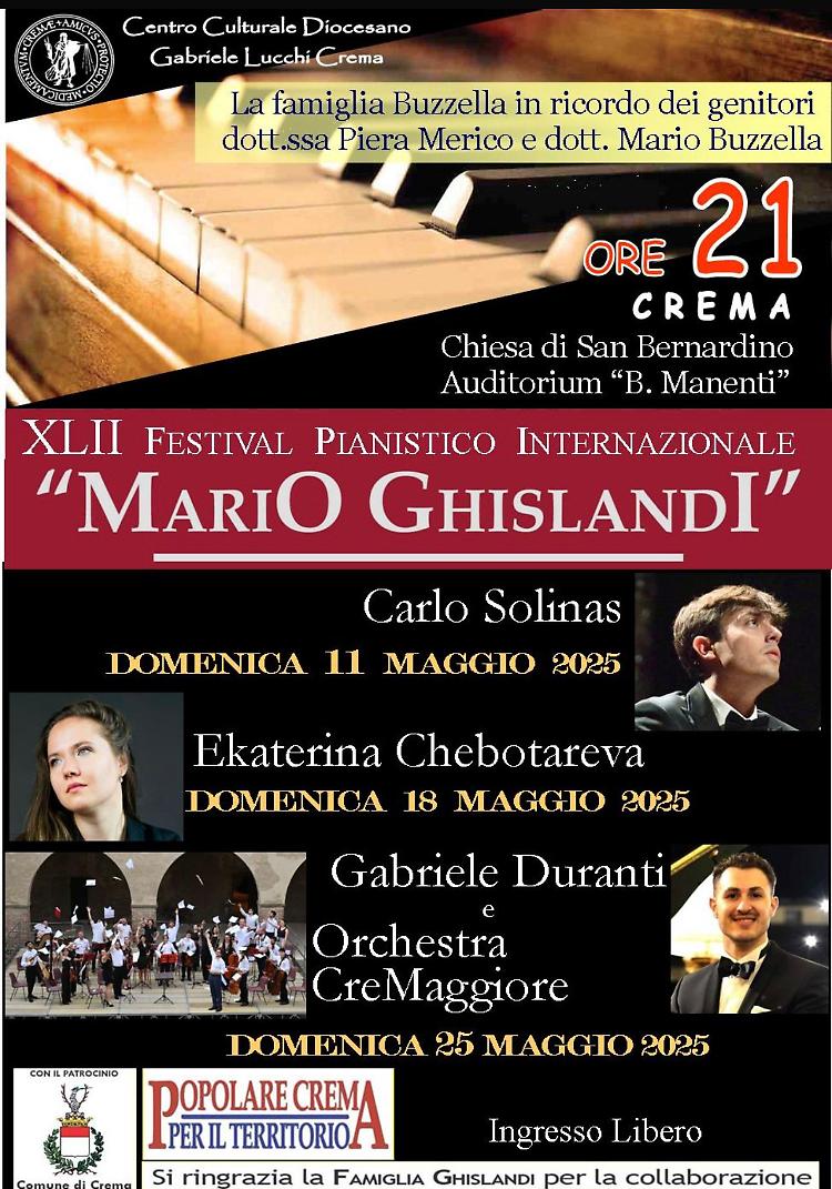Concerto di Gabriele Duranti e Orchestra Cremaggiore