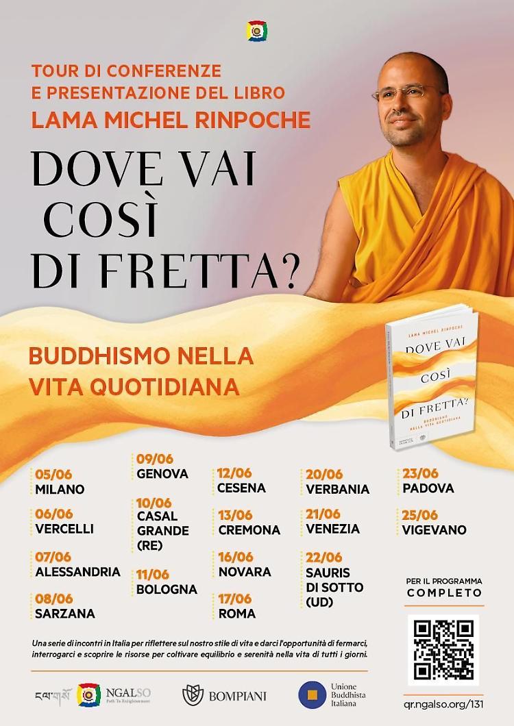 Incontro con Lama Michel Rinpoche