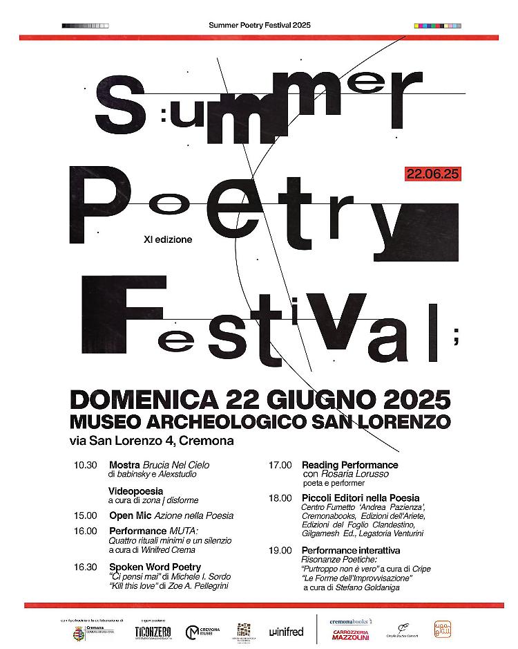 Summer Poetry Festival XI edizione