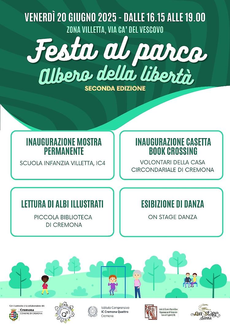 Festa al parco, per bambini e per tornare bambini!