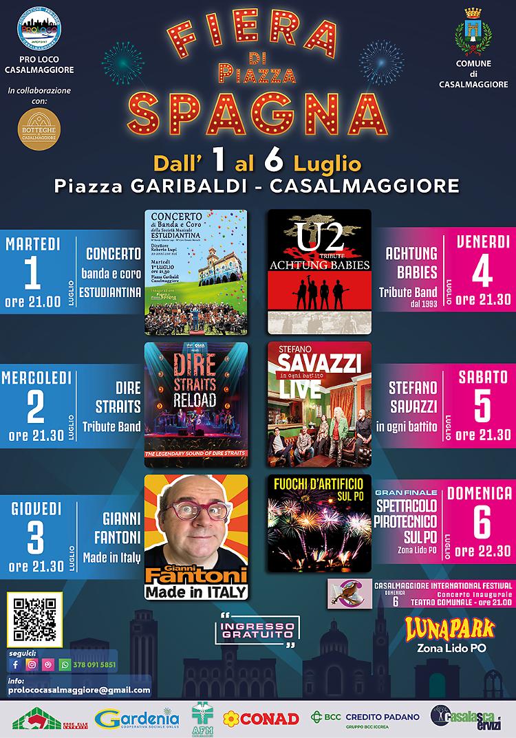 Serate d'estate alla Fiera di Piazza Spagna 2025