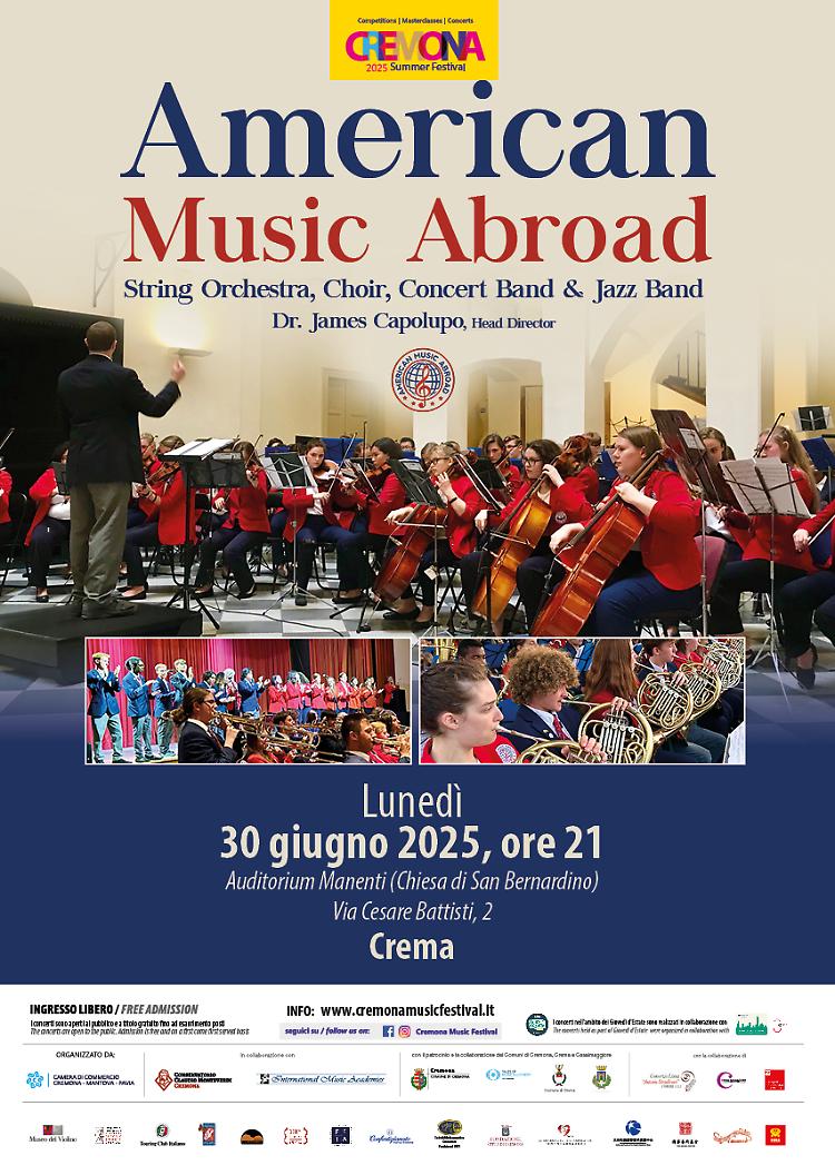American Music Abroad - Bronze Tour