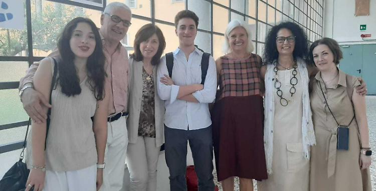 Tiziano brucia i tempi: diploma un anno prima