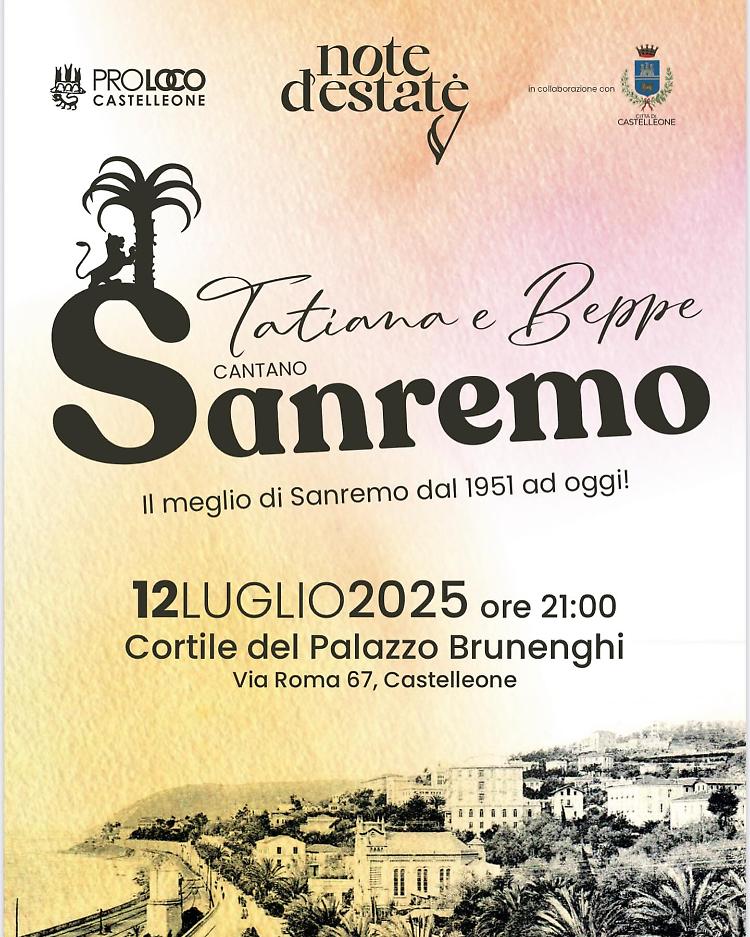 Tatiana e Beppe cantano Sanremo