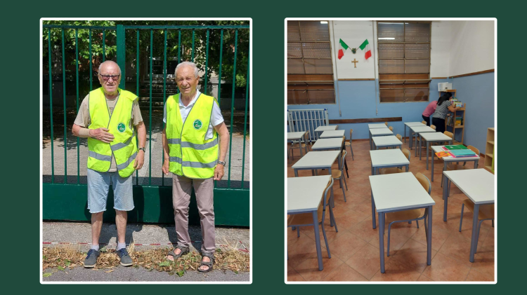 Genitori e alpini ‘operai’ per la primaria