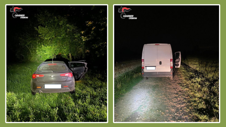 Tentato furto su camion sventato e due veicoli rubati ritrovati