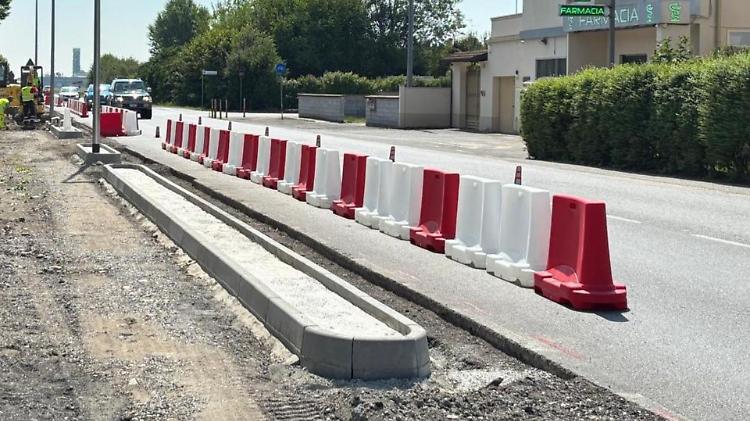Lavori in via Giuseppina: ciclopedonale più sicura