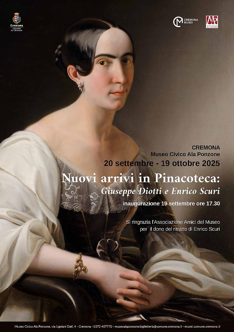 Nuovi Arrivi in Pinacoteca: Giuseppe Diotti Enrico Scuri