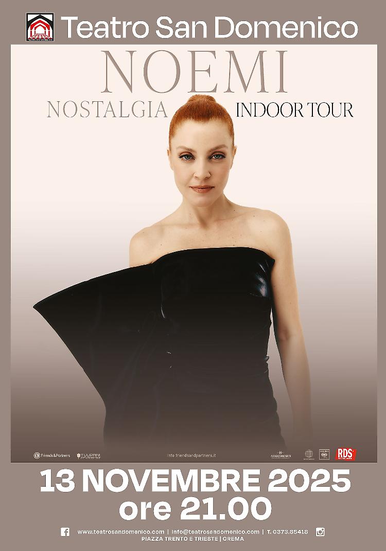 “Nostalgia” concerto-data zero dell'indoor tour di Noemi