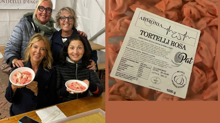 Tortelli rosa e solidarietà, successo per la 'Sena triculur'