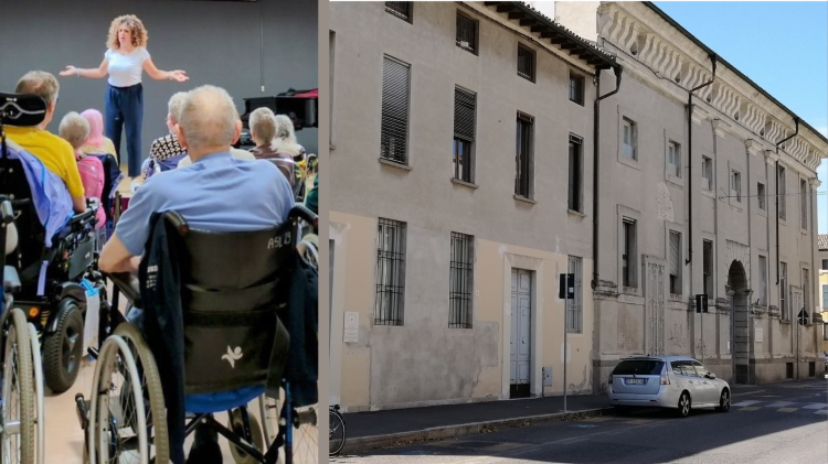 In coro con Filipponi, i nonni della rsa scoprono la forza del canto