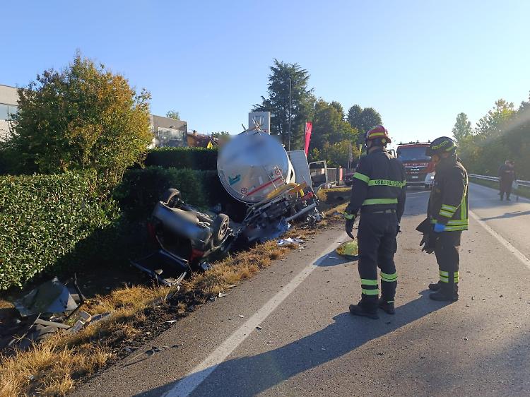 Tragico incidente sulla Crema Lodi: muore un 51enne