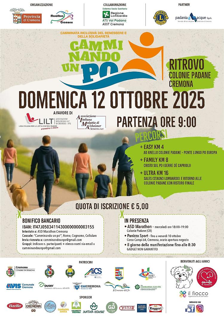 Camminando un PO - Camminata solidale 3ª edizione