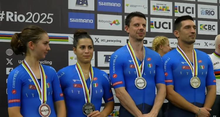 Elena Bissolati vince l'argento a squadre ai Mondiali su pista