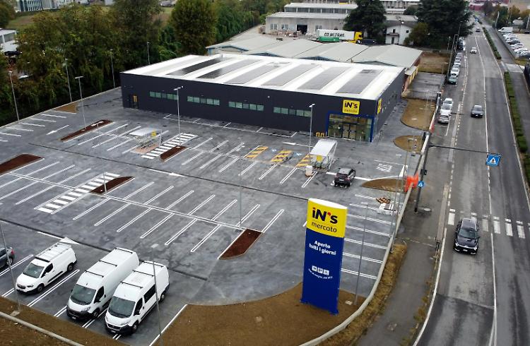 L'ex fabbrica diventa un market