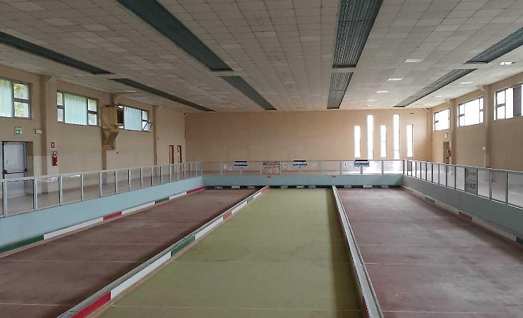 Si riapre il bocciodromo, cantiere agli sgoccioli