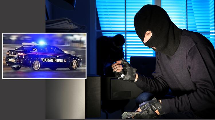 Ladri in azione nella notte, via i contanti