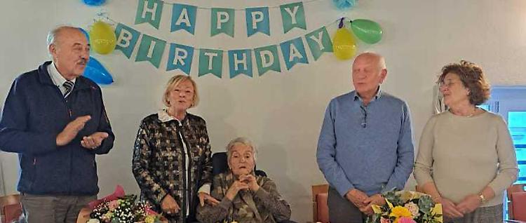 I 102 anni della maestra Giuliana