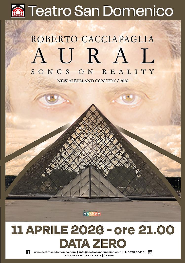 Roberto Cacciapaglia: data zero del nuovo tour