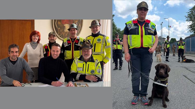 Nell'ex Pierina un centro di addestramento per cani da soccorso