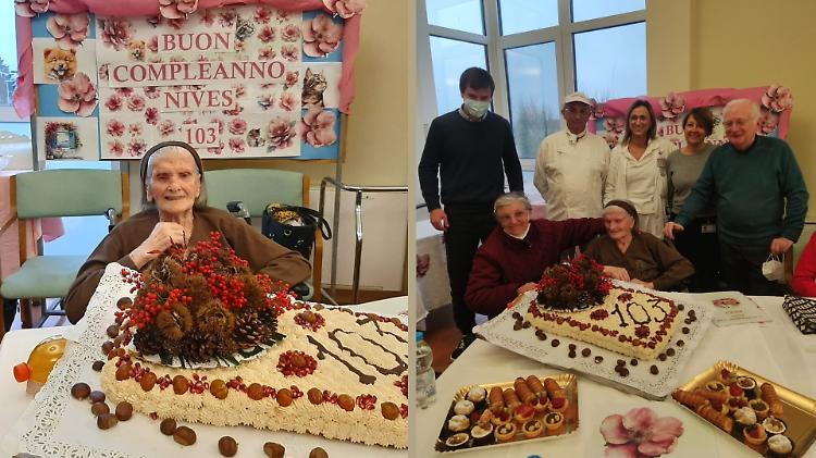 103 anni di sorrisi e dolcezza per Nives Zecchini