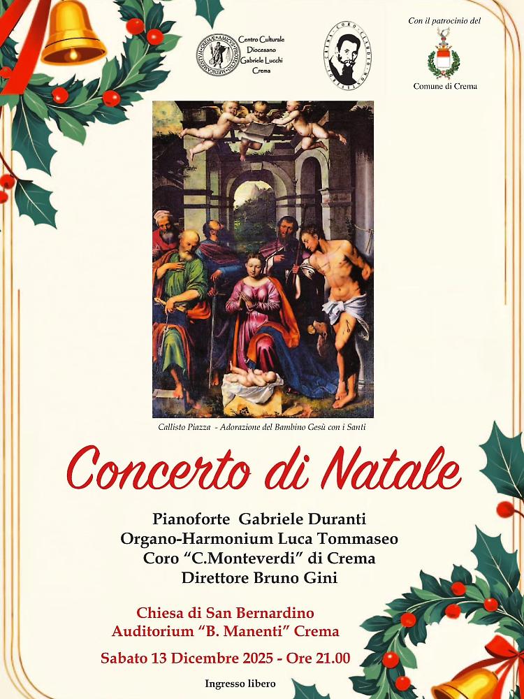 Concerto di Natale del Coro Claudio Monteverdi